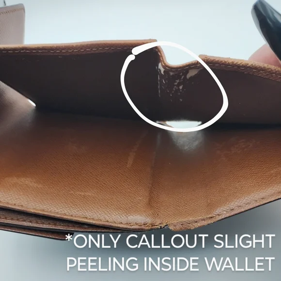 Louis Vuitton Porte Monnaie Billet Carte Monogram Bifold Credit Card Wallet - Picture 3 of 5